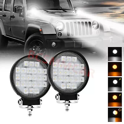 LED Light Bulbs Offroad Driving Fog Lamp 5 Mode High Low Beam For Car Truck SUV • $75.42