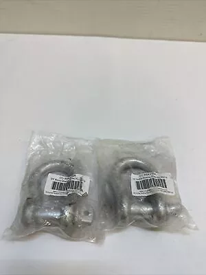 GRAINGER APPROVED 55AY10 Anchor ShackleScrew Pin3/4  Body Size (2 Pack) • $14.99