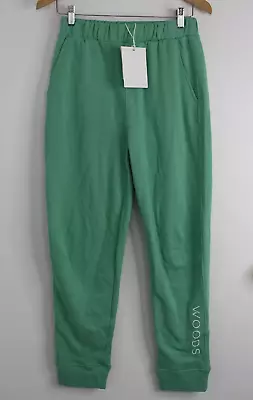 VIKTORIA & WOODS Neptune Green Runner Track Pants Size 1 NWT $200 • $55