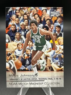 2014-15 NCAA March Madness Collection #MG-1 Magic Johnson Michigan State Spartan • $3.99