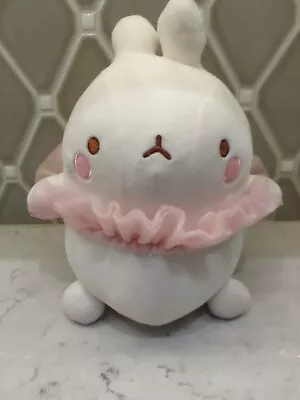 MOLANG Happy Rabbit Bunny Pink 9.5   Tutu Hayanori US SELLER - EUC • $14