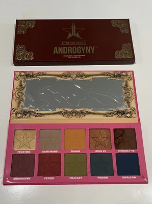 $30 • Buy Jeffree Star Cosmetics ANDROGYNY Eyeshadow Palette Authentic READ DESCRIPTION