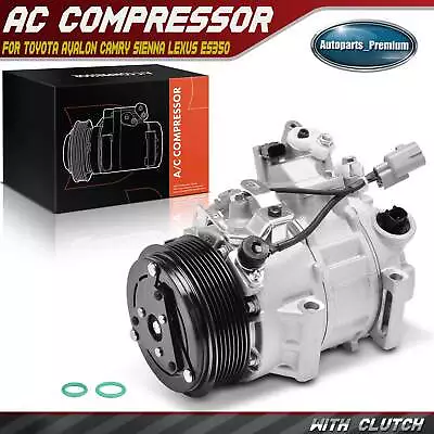 AC Compressor With Clutch For Toyota Avalon Camry Highlander Lexus ES350 RX350 • $159.99