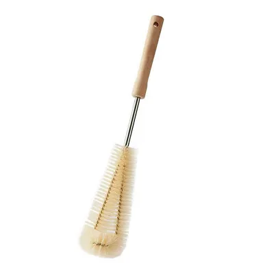 £5.99 • Buy Wooden Long Handle Bottle Cleaning Brush Cup Scrubber Cleaning Brush CN