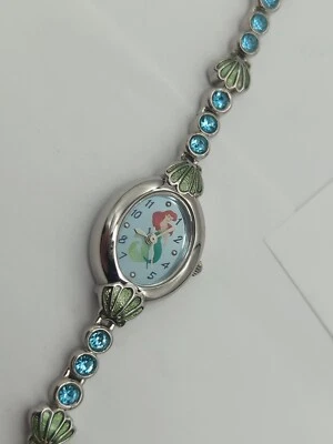 $55 • Buy  Ariel Little Mermaid Nice Look GeM SheLLs BRACELET WATCH Disney MR306