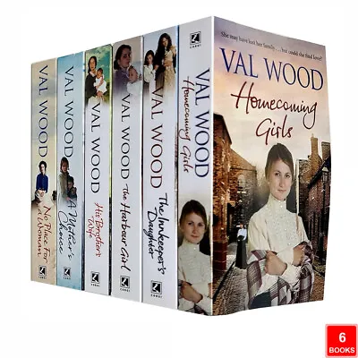 £19.99 • Buy Val Wood Collection 6 Books Set Homecoming Girls, Innkeeper's Daughter,Harbour