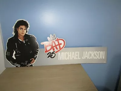 Michael Jackson Original BAD 25 Promo Display USA • $69.52