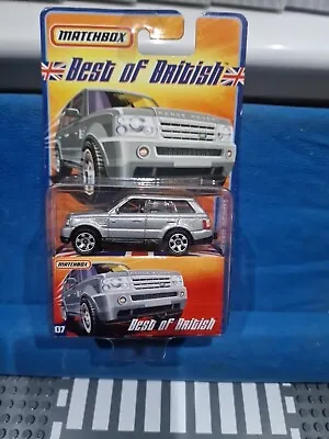 *Matchbox  Best Of British 2007  #07 2006 Range Rover Sport - Silver • £7.99