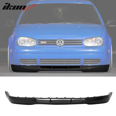 Fits 99-06 Volkswagen VW Golf MK4 MKIV OE 20TH Style Front Bumper Lip Spoiler PU • $184.88