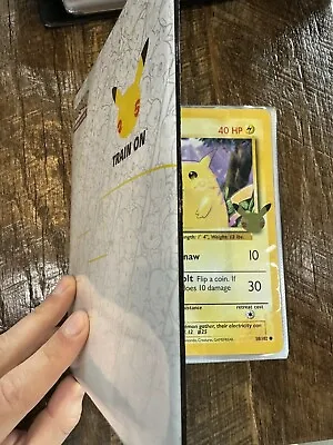22x Pokémon Jumbo Oversized Card Lot W/ Celebrations Binder Collection! • $42