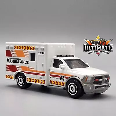 2016 Ram Ambulance Matchbox County Collectible 1/64 Scale Diecast Collector Car  • $10.99