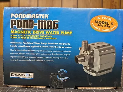 Pondmaster Pond Mag Magnetic Drive Water Pump - 500 GPH - Liquidation! • $69.99