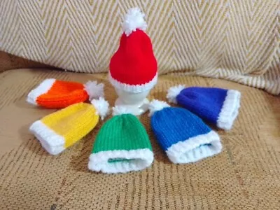 Hand Knitted Egg Cosy/Cosies -  6 (Six) Number - Rainbow Coloured  • £7.95