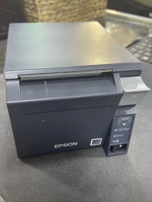 £22.20 • Buy EPSON TM-T70II M296A Thermal POS Receipt Printer UNIT ONLY Untested No Cables