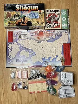 Vtg SHOGUN Gamemaster Series Board Game Milton Bradley 1986 Complete See Descrip • $99.99