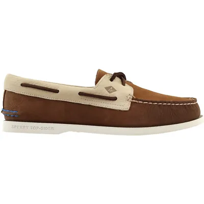 Sperry Authentic Original 2Eye Plush Boat  Mens Brown Casual Shoes STS19267 • $32.85