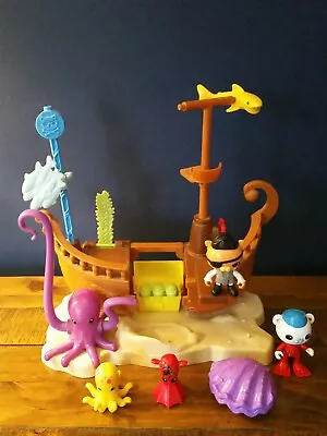 £22.99 • Buy Octonauts Kwazii's Shipwreck Poseable Figures, Sea Creatures, Cbeebies Toys 