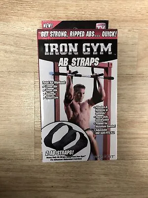 Iron Gym Ab Straps As Seen On TV Get Strong Ripped Abs New In Box • $15.99