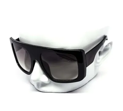 Men Women Sunglasses XXL Oversized Designer Shades Black Frame Wrap Around 2023 • $12.98