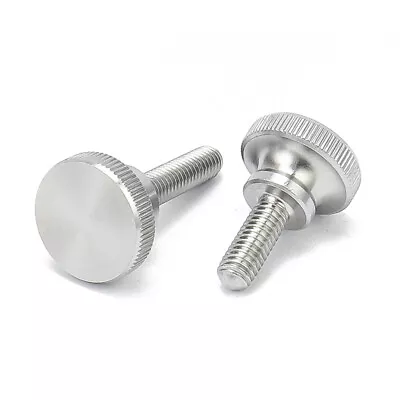 Stainless Steel Knurled Thumb Screws Hand Grip Knob Bolts M2 M2.5 M3 M4 M5 M6 • $230.71