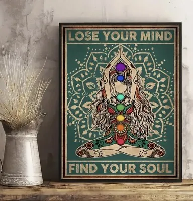 Yoga Poster Chakra Wall Art  • £15.43