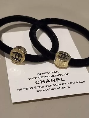 New Authentic CHANEL Beauty Hair Ties VIP Gift • $60