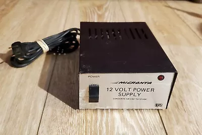 Micronta 12 Volt Power Supply Converter  • $30