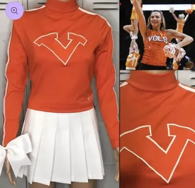 Cheerleading Uniform College Vintage Tennessee Vols Real Set Adult S • $175