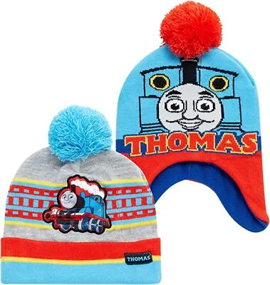 £17.67 • Buy Mattel Boys Thomas The Train Winter Hat - 2 Pack Fleece Beanie, Toddler Age 2-4