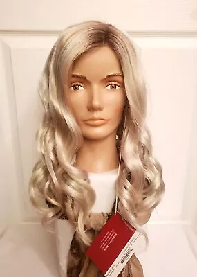 Layla By Rene Of Paris Synthetic Wig In Pastel Rainbow R Lace Front Mono Part • $184.99