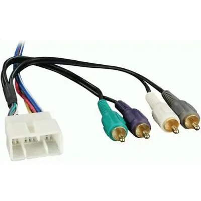 Metra 70-8112 Amp Integration Wiring Harness For Select 1991-2001 Lexus/Toyota • $9.95