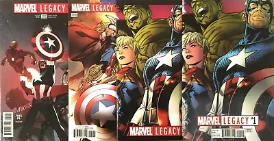 Marvel Legacy #1 Marvel 4 Comic Lot# 1A Lenticular 1D FRIEDPIE Variants NM • $12
