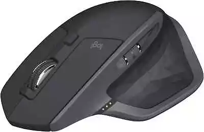 Logitech MX Master 2S Bluetooth Edition Wireless Mouse Multi-Surface - Graphite • £53.99
