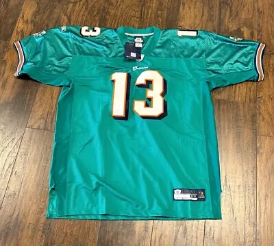 Dan Marino Miami Dolphins Reebok On Field Men's Jersey Size 52 NWT • $49.95