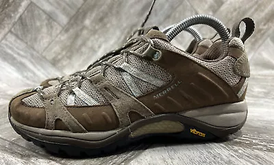 £19.22 • Buy Merrell Siren Sport Olive Shoes Hiking Trail Performance Vibram Outdoors Women 8