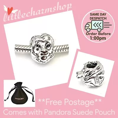 $55.70 • Buy NEW Authentic Genuine PANDORA Disney Silver Simba Charm - 798049ENMX RETIRED