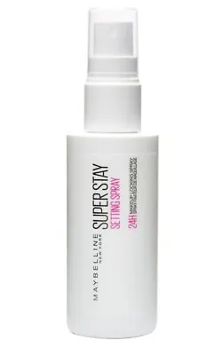 MAYBELLINE NEW YORK SUPERSTAY SETTING SPRAY 24H MAKEUP LOCKING SPRAY 75ml NEW • £12.99