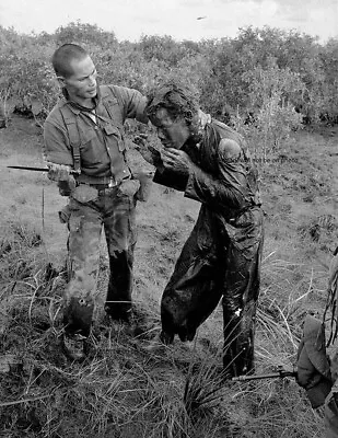 A South Vietnamese Soldier Beats A Farmer 8x10 Vietnam War Photo 36 • $7.43
