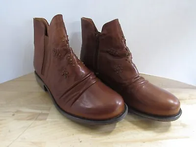 Miz Mooz Women's Leather Ankle Boot Limit EU 36 US 5 1/2-6 • $89.99