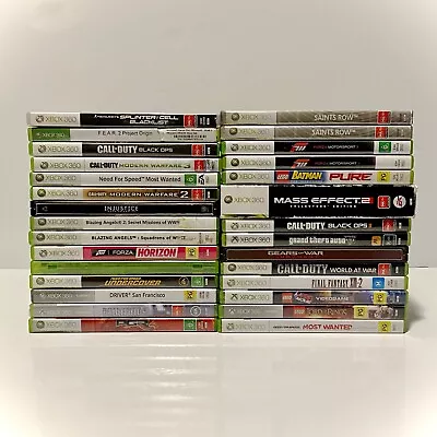 XBOX 360 Games - Choose From Drop Down Menu. Deals + Fast Postage • $8