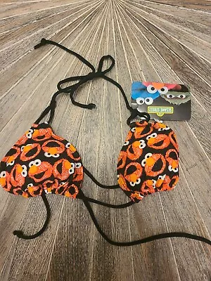 New Elmo Bikini Top Womens Size Small • $24.99