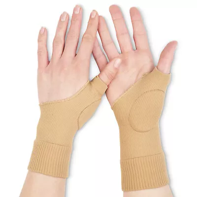 Thumb Support Arthritis X2 Left Right Hand Brace Splint Gel Wrist Spica Sprain • £6.89