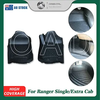 $145 • Buy Premium Custom 3D Floor Mats For Ranger PX/PX2/PX3 Single/extra Cab 11-22 2pcs T
