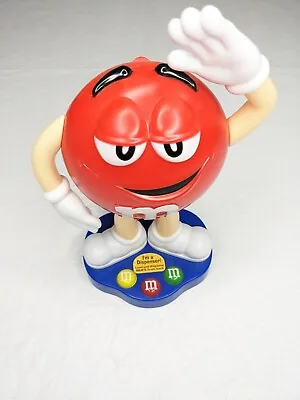 2012 Red Character M&M'S Spokescandy Chocolate Candy Dispenser Only Display Used • $25