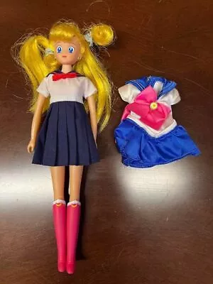 Sailor Moon Dress Up Doll 1993 Vintage 11.5  Figure Tsukino Usagi Bandai Japan • $207.92
