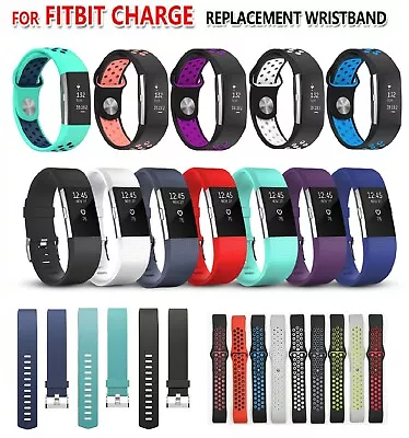 For Fitbit Charge 2 Bands Various Replacement Wristband Bracelet Watch Strap • $8.49