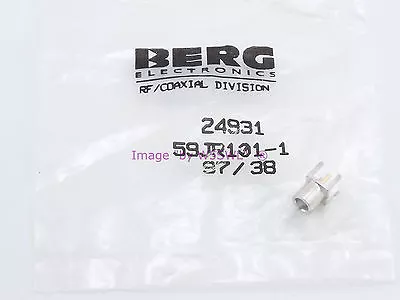 Berg Electronics MCX Thru Hole Jack PCB Mount Solder Post - Sold By W5SWL • $1.42