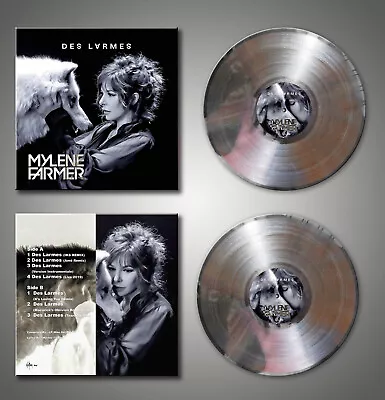Mylene Farmer  Des Larmes Remixes  Clear 12  Heavyweight Vinyl Record 33rpm 180g • $200