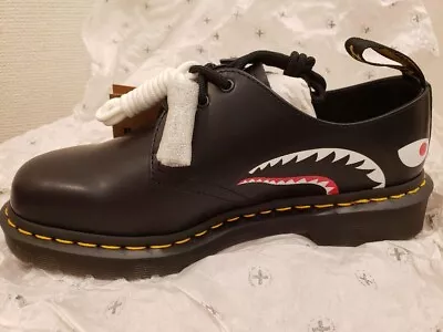 A BATHING APE × Mastermind JAPAN × Dr. Martens Shoes SKULL+SHARK 25cm US 7-8 • $488