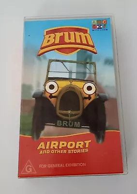 VHS Videotape - BRUM - Airport And Other Stories ABC For Kids FREE POST  • $25